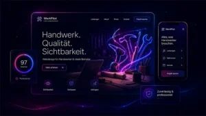 Webdesign für Handwerker: Warum eine gute Website heute so wichtig ist
