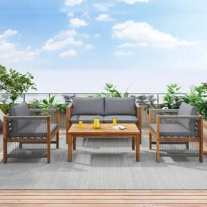 Die wichtigsten Vorteile einer festen Gartensitzgruppe